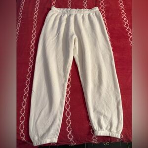 Jenni Kayne Saturday Sweatpants in Cream